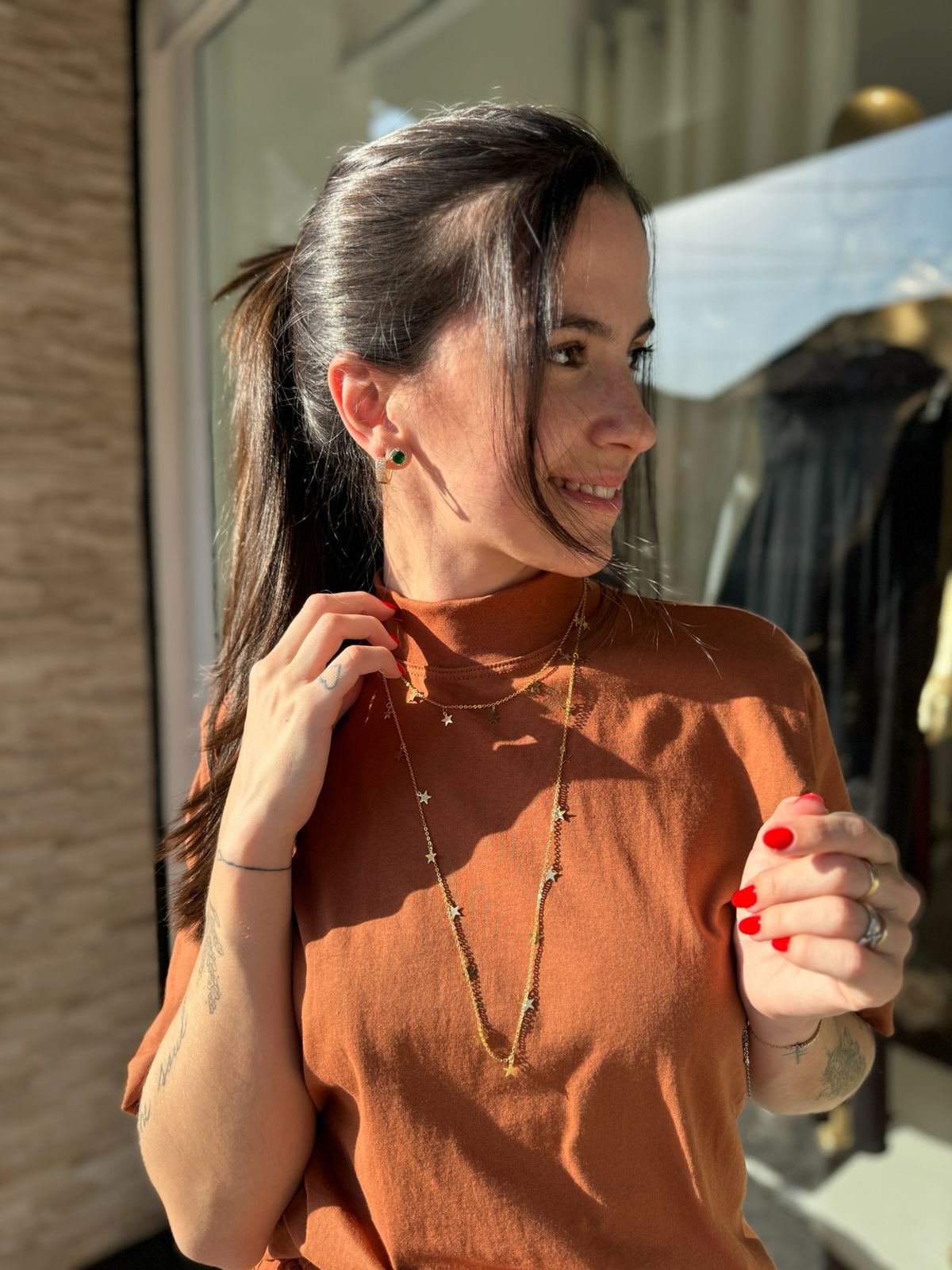 T-shirt algodão