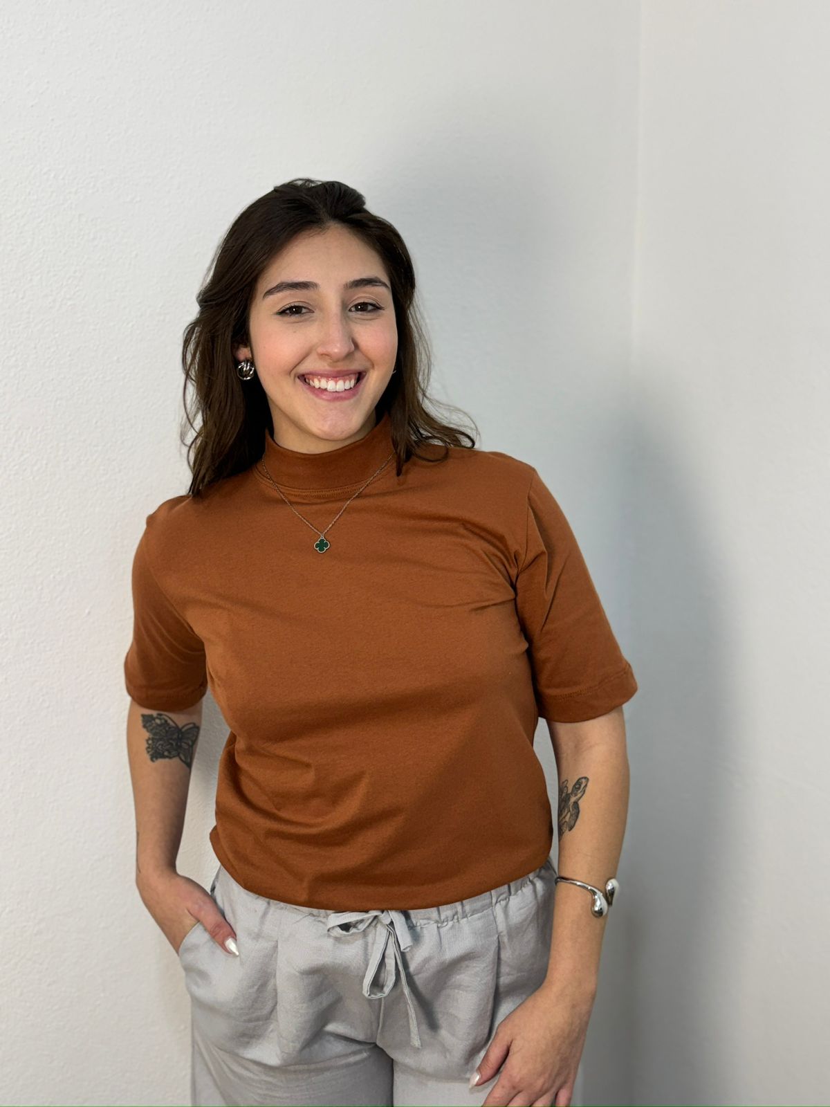 T-shirt algodão